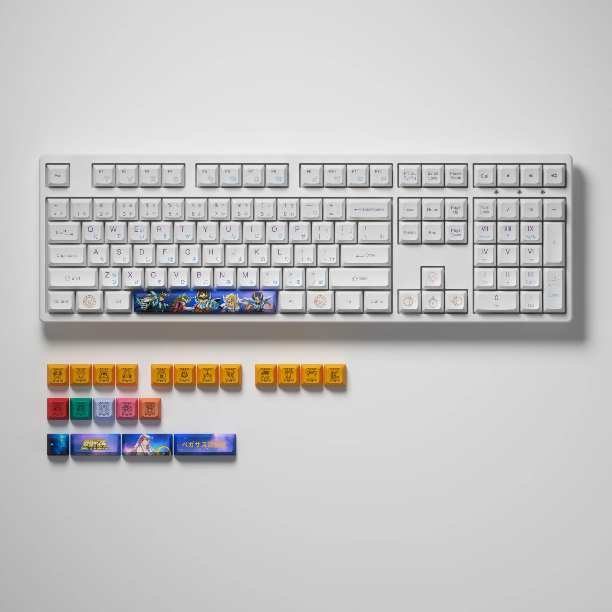 Saint Seiya Keycap Set (145-key) - Image 4