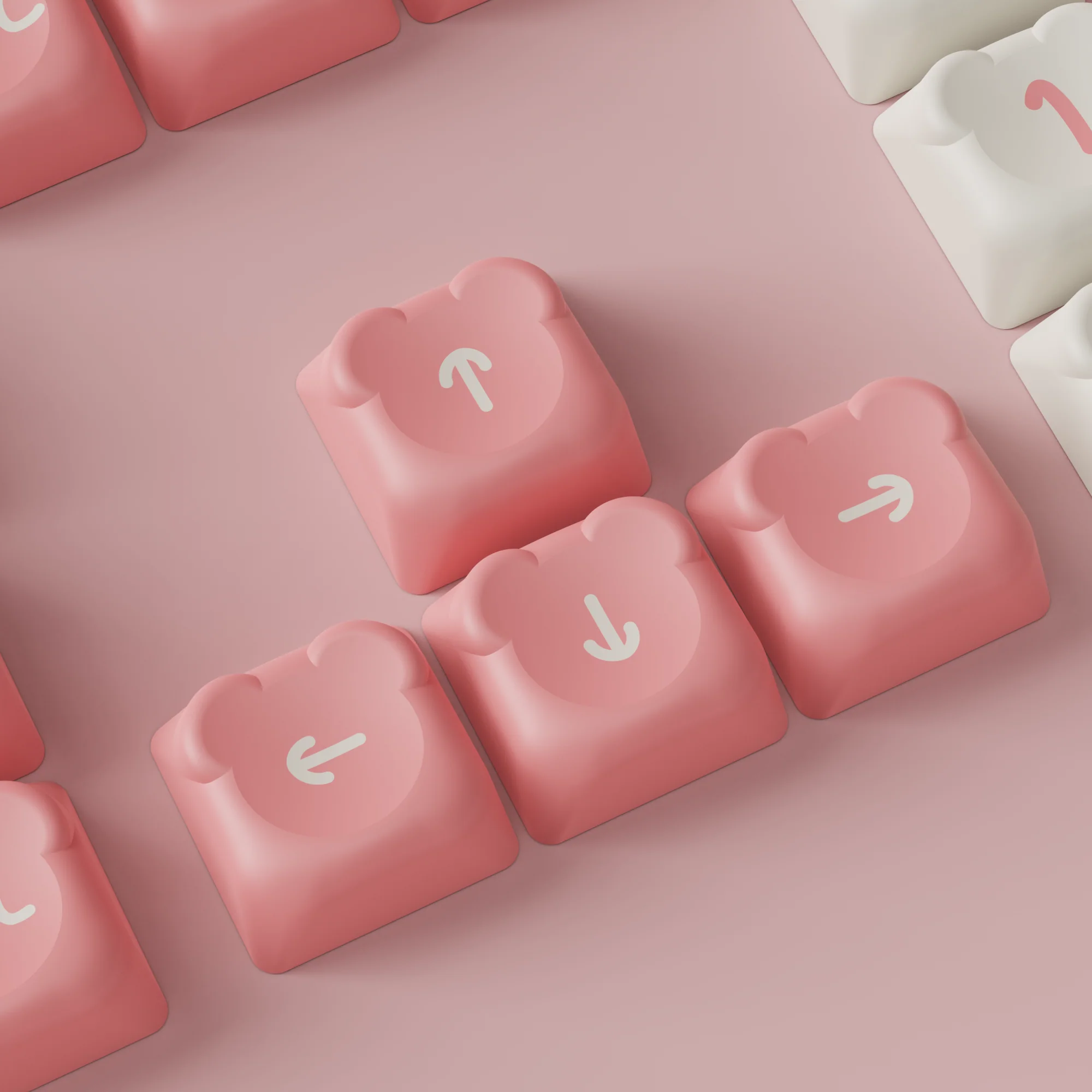 Sakura Bear Keycap Set (122-Key) - Image 8