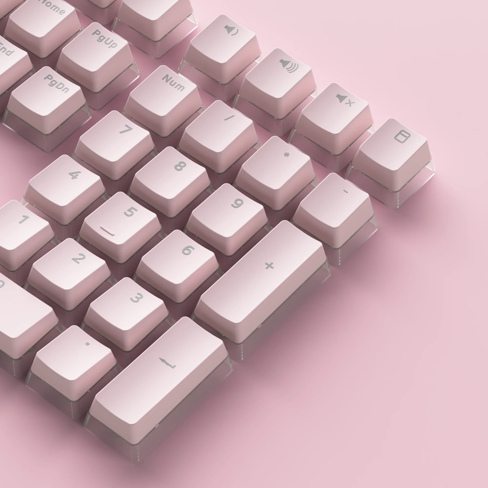 Sakura Jelly Keycap Set (108-key) - Image 6