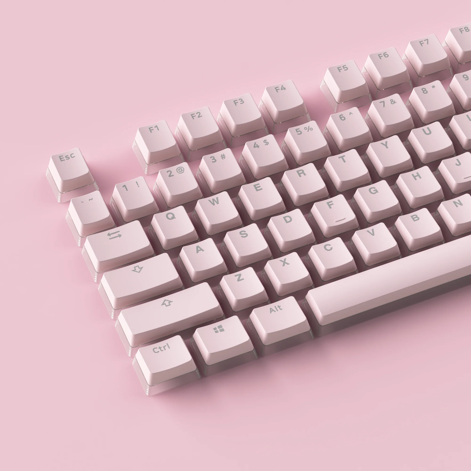 Sakura Jelly Keycap Set (108-key) - Image 7