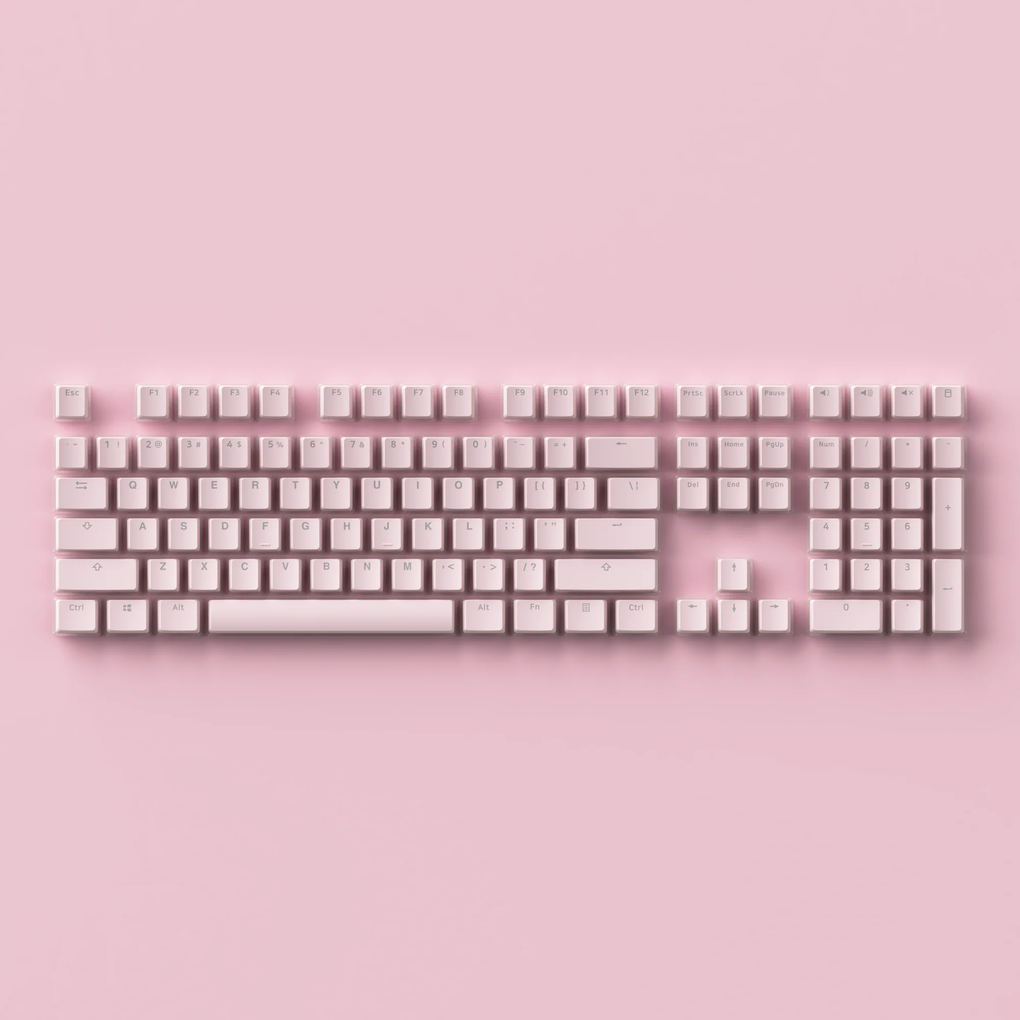 Sakura Jelly Keycap Set (108-key) - Image 8