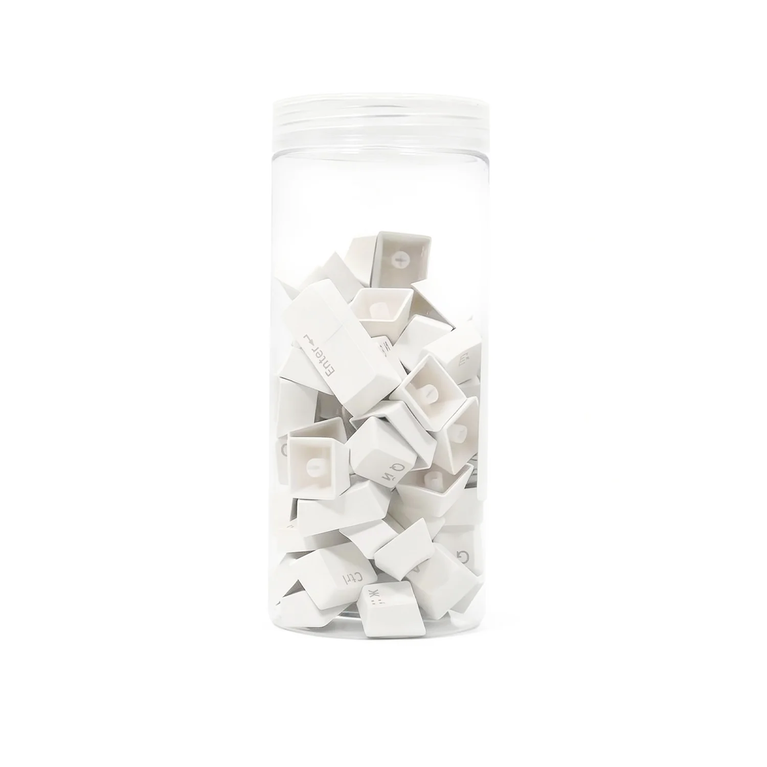 Shine-Through White Keycap Set (61-key) - Image 6