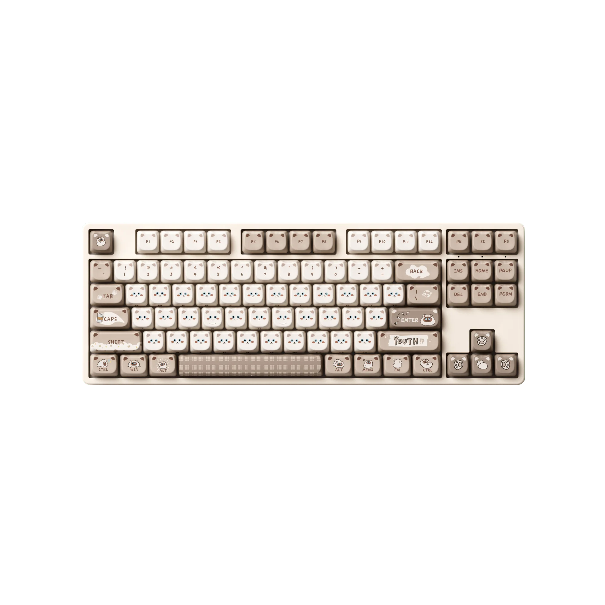 Siamese Cat Keycap Set (142-key) - Image 6