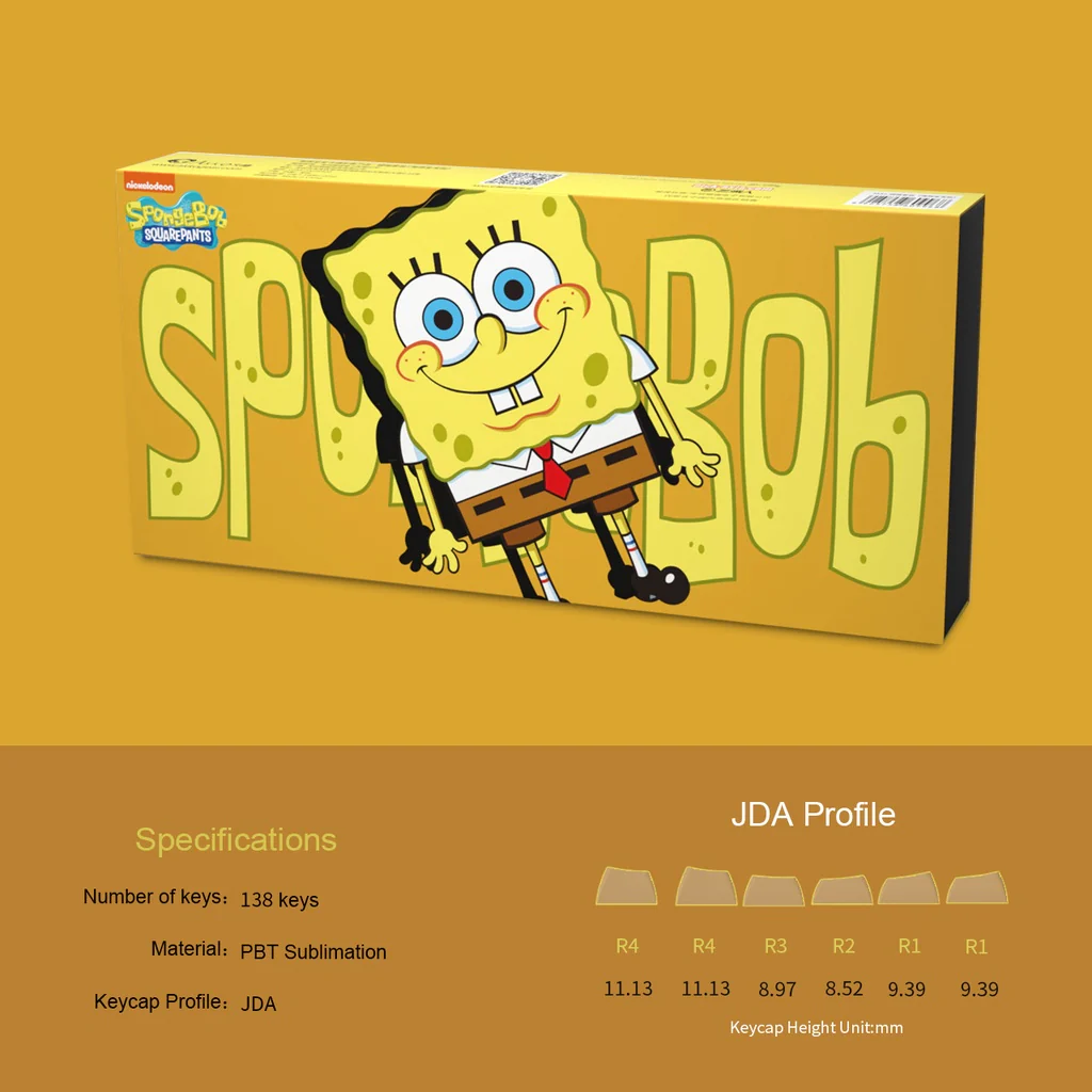 SpongeBob Keycap Set (138-key) - Image 3
