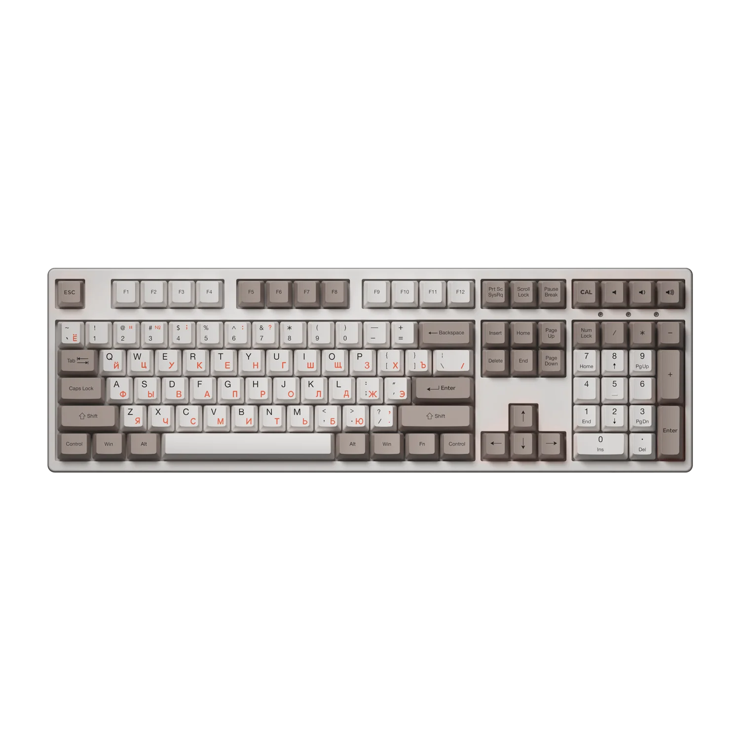 Steam Engine Cyrillic Keycap Set (108-key) - Image 3