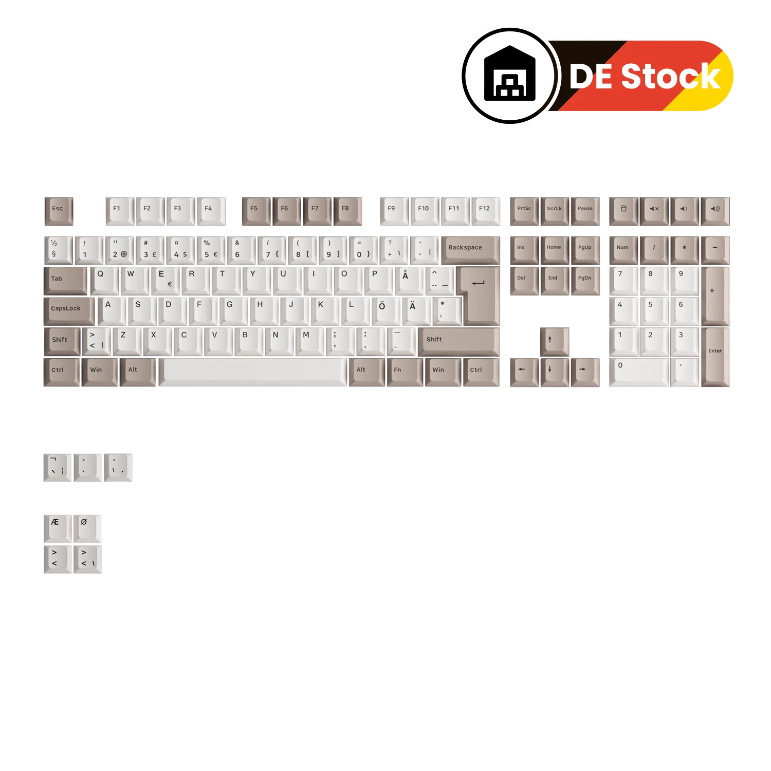 Steam Engine ISO Nordic Keycap Set (116-key) - Image 12