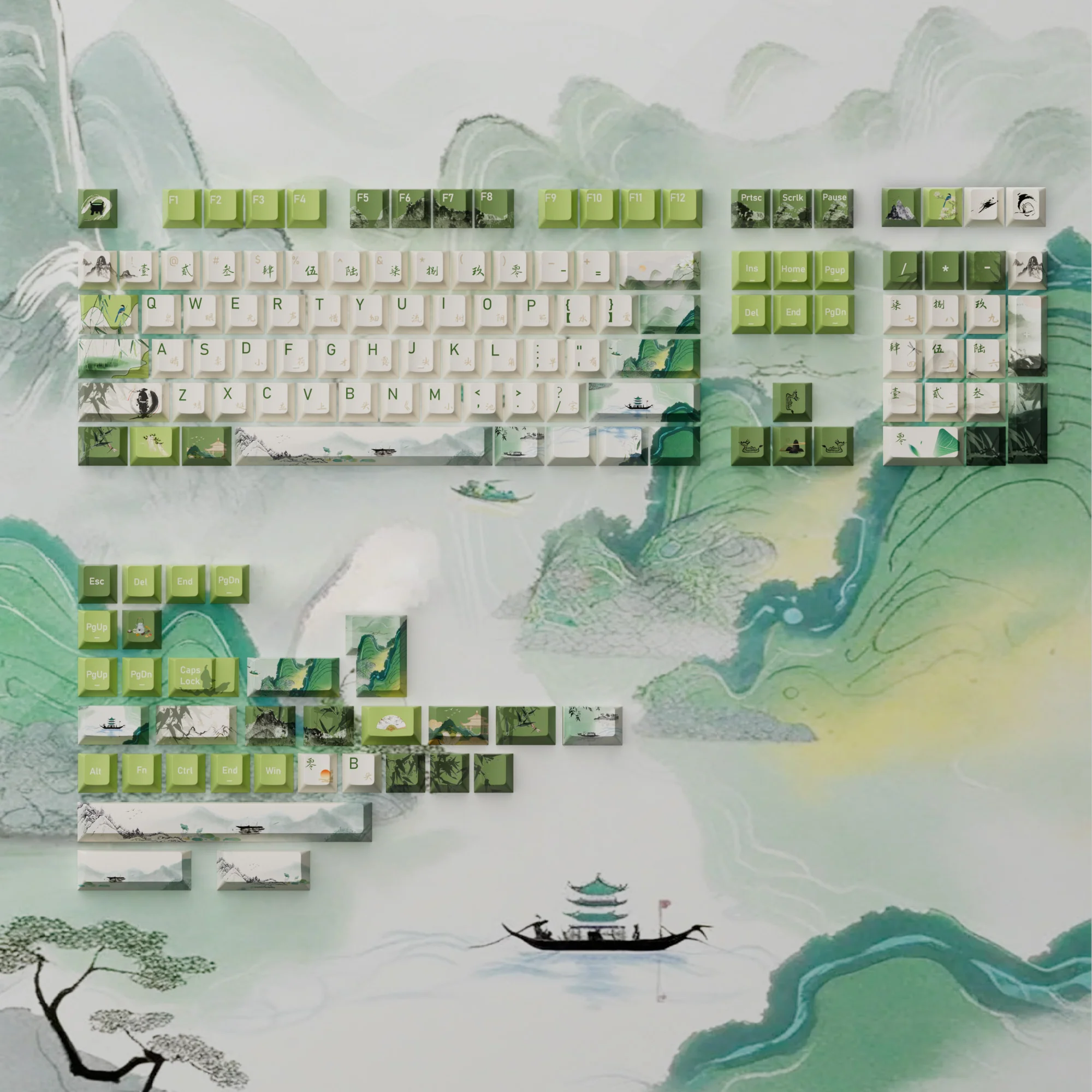Summer Serenity Keycap Set (140-key) - Image 2