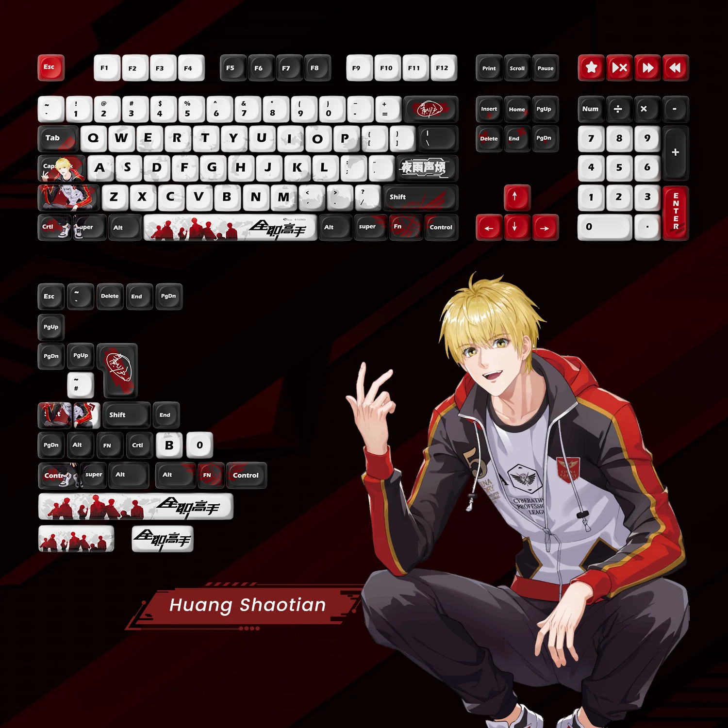 The King's Avatar Keycap Set (137-key) - Image 3