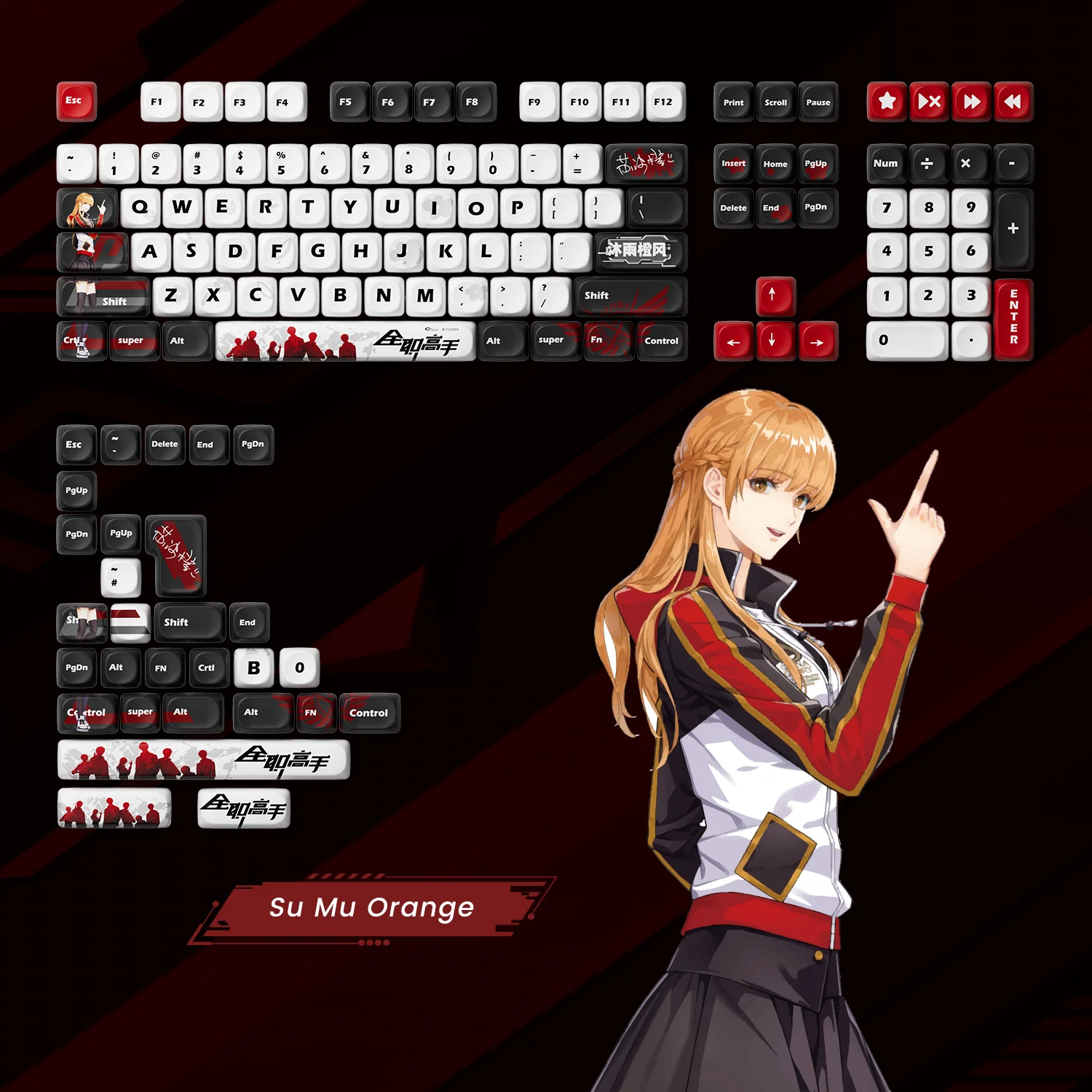 The King's Avatar Keycap Set (137-key) - Image 4