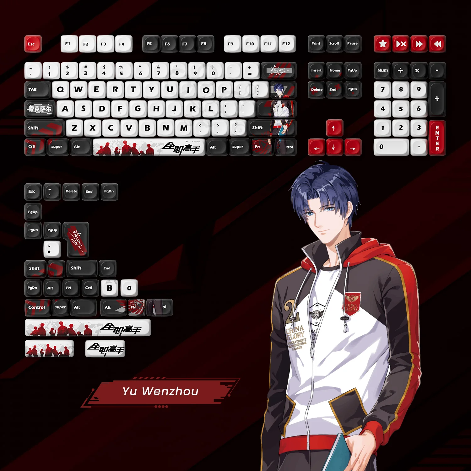 The King's Avatar Keycap Set (137-key) - Image 6