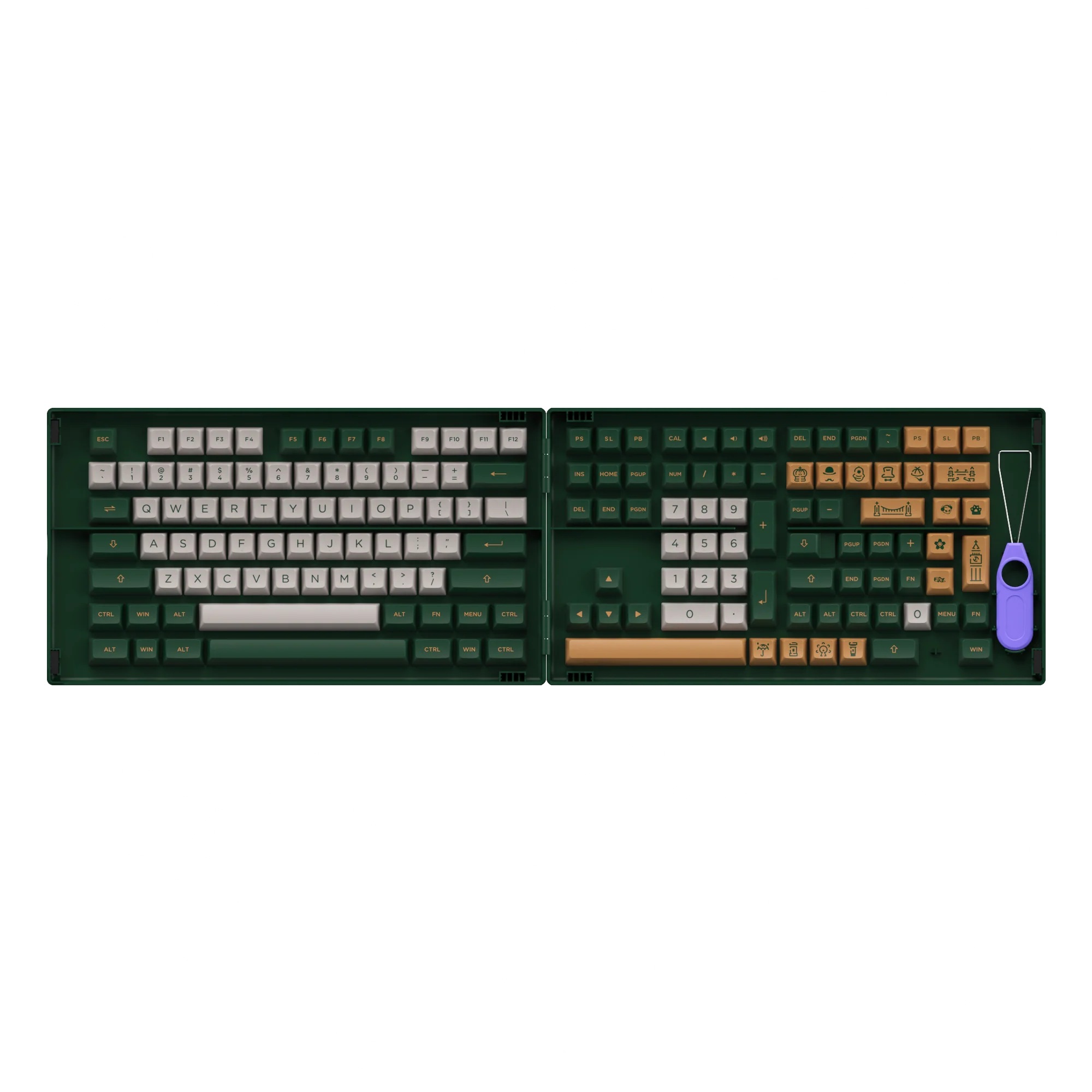 World Tour London Keycap Set (198-key)