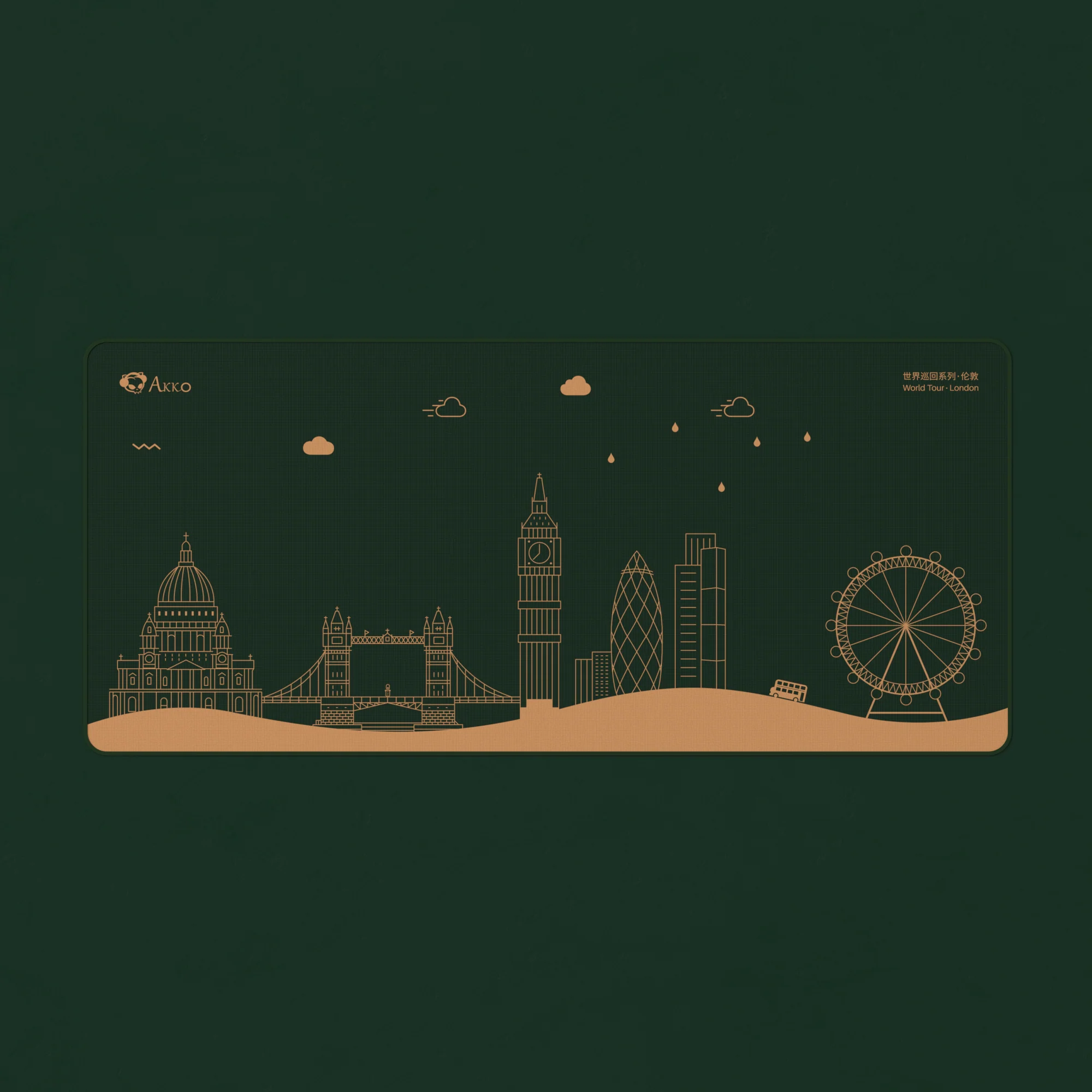 World Tour London Mouse pad - Image 8