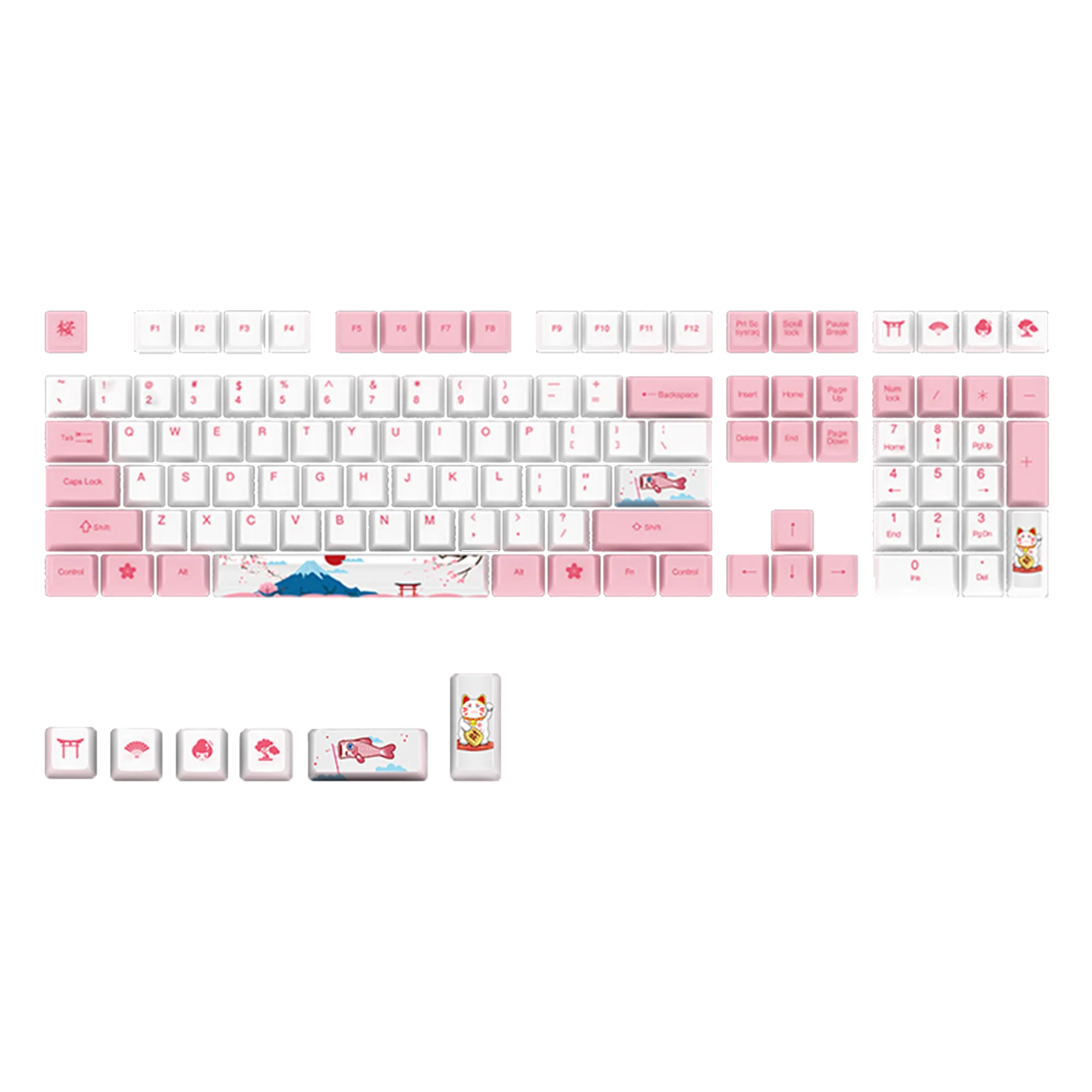 World Tour Tokyo R1 Keycap Set (114-key) - Image 9